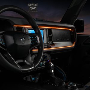 Ford Bronco LED Interior Dash Lighting Kit - ORACLE Lighting - ColorSHIFT Dynamic - Dynamic ColorSHIFT - `21-`25